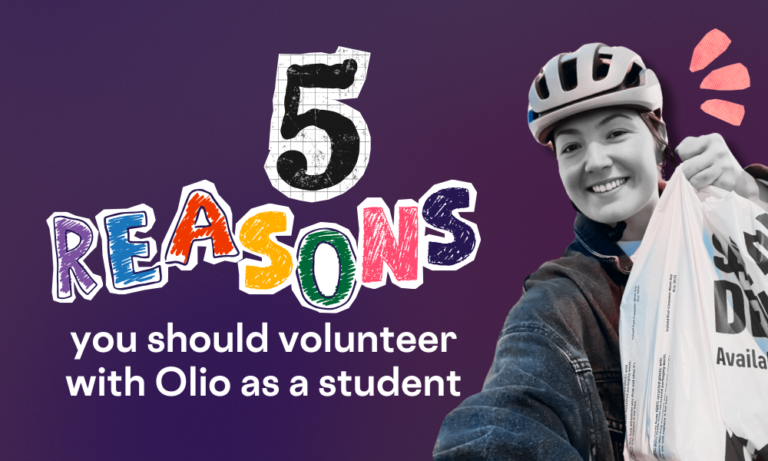 student volunteering